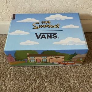 Simpsons collab vans box